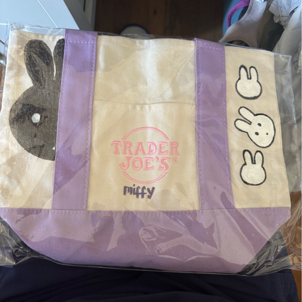 Trader Joe's Miffy Tote Bag
